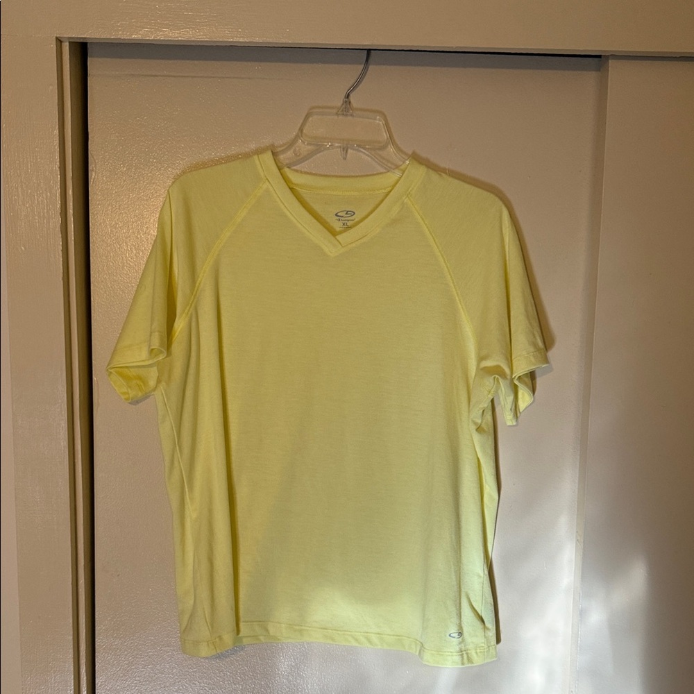 Women’s Yellow V-Neck Shirt